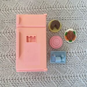 Vintage Playskool Dollhouse Refrigerator